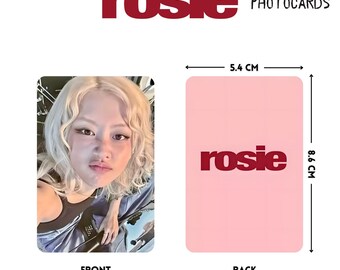 Rose 'rosie' Photocard Set (13 Pcs) - Printable Digital Download
