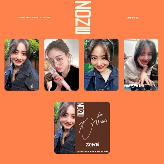 jihyo ジヒョ ZONE OFFICIAL MERCH トレカ マーチ Twice JIHYO 