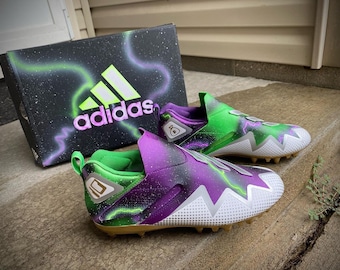 Custom Graduation Football Cleats Size 13 