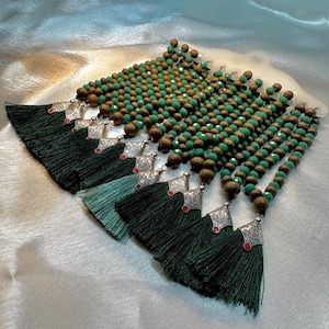 34 Beads Karbala Turbah Khak-e-Shifa Tasbeeh With Gemstones