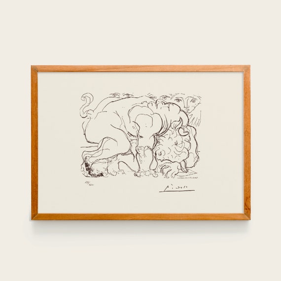 【時間指定不可】 Wounded Picasso, Pablo Minotaur VI Blessé. (minotaure VI コレクション