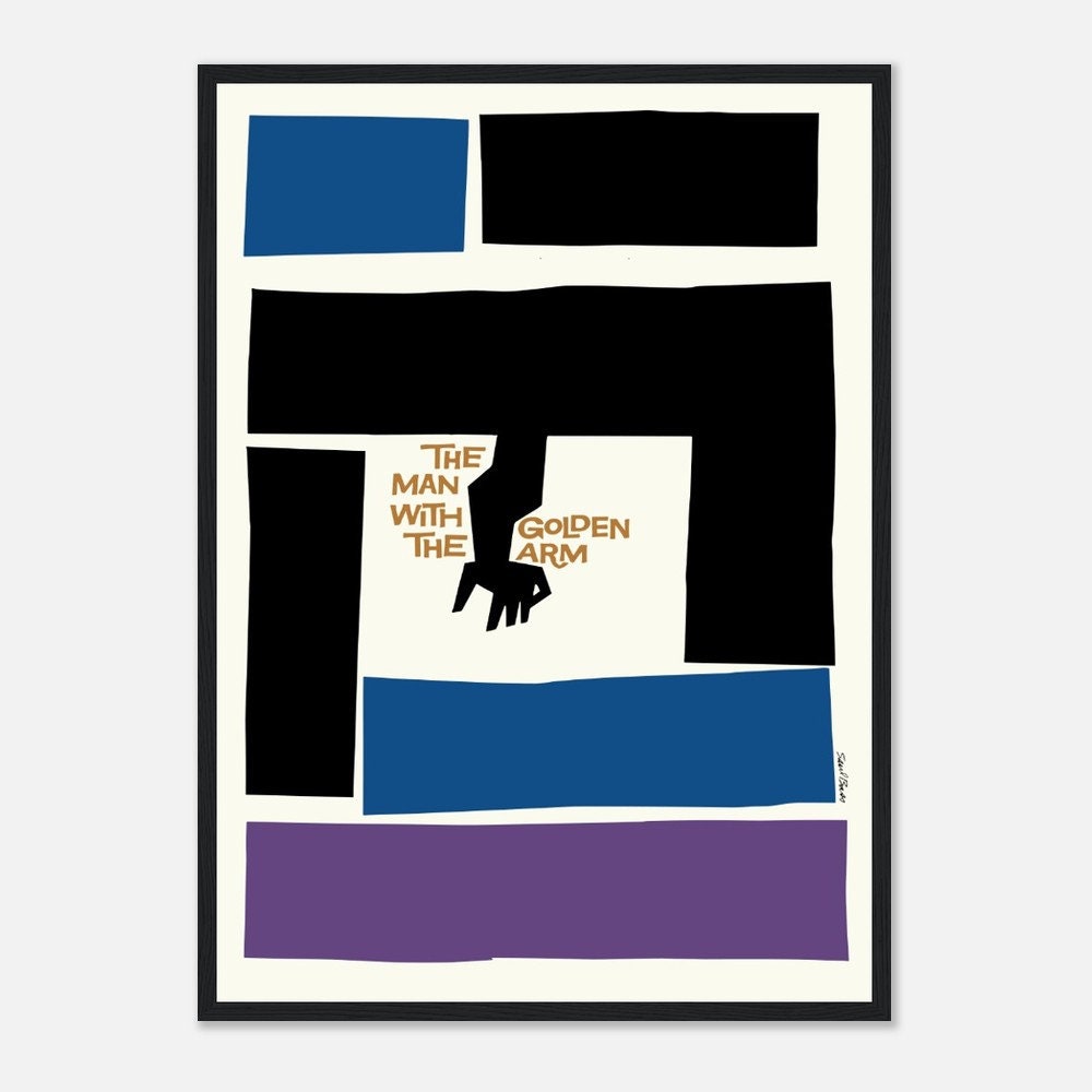 洋楽 Saul Bass / THE MAN WITH THE GOLDEN ARM The Man with the Golden Arm Original Movie Poster by Saul