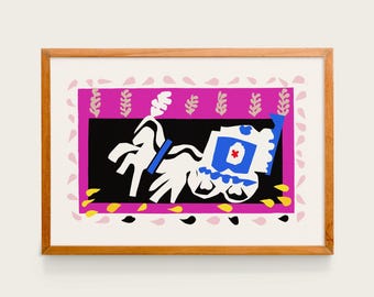 Henri Matisse, Pierrot’s Funeral, from Jazz, Undated | Wall Art Print
