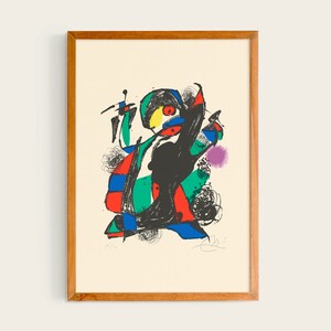 ミロ　リトグラフ ジョアン・ミロ「Lithographs Volume 1 VIII (M.864