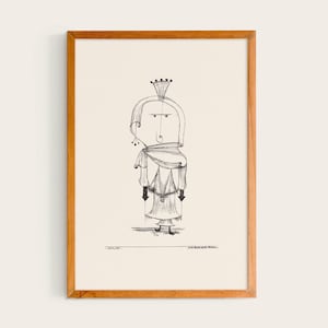 Paul Klee, Witch with a Comb, 1922 | Abstract Minimalist Gift Idea
