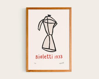 Bialetti 1933 by Klaas Gubbels, Original Representation | Fine Art