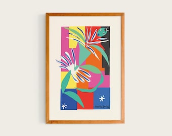Henri Matisse, Collection of Eight Color Lithographs, Undated | Tropical Cut Outs Art