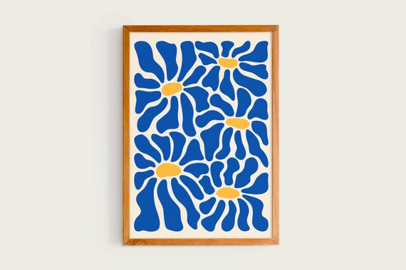 Henri Matisse, Fleur D'été | Colorful Living Room Wall Decor