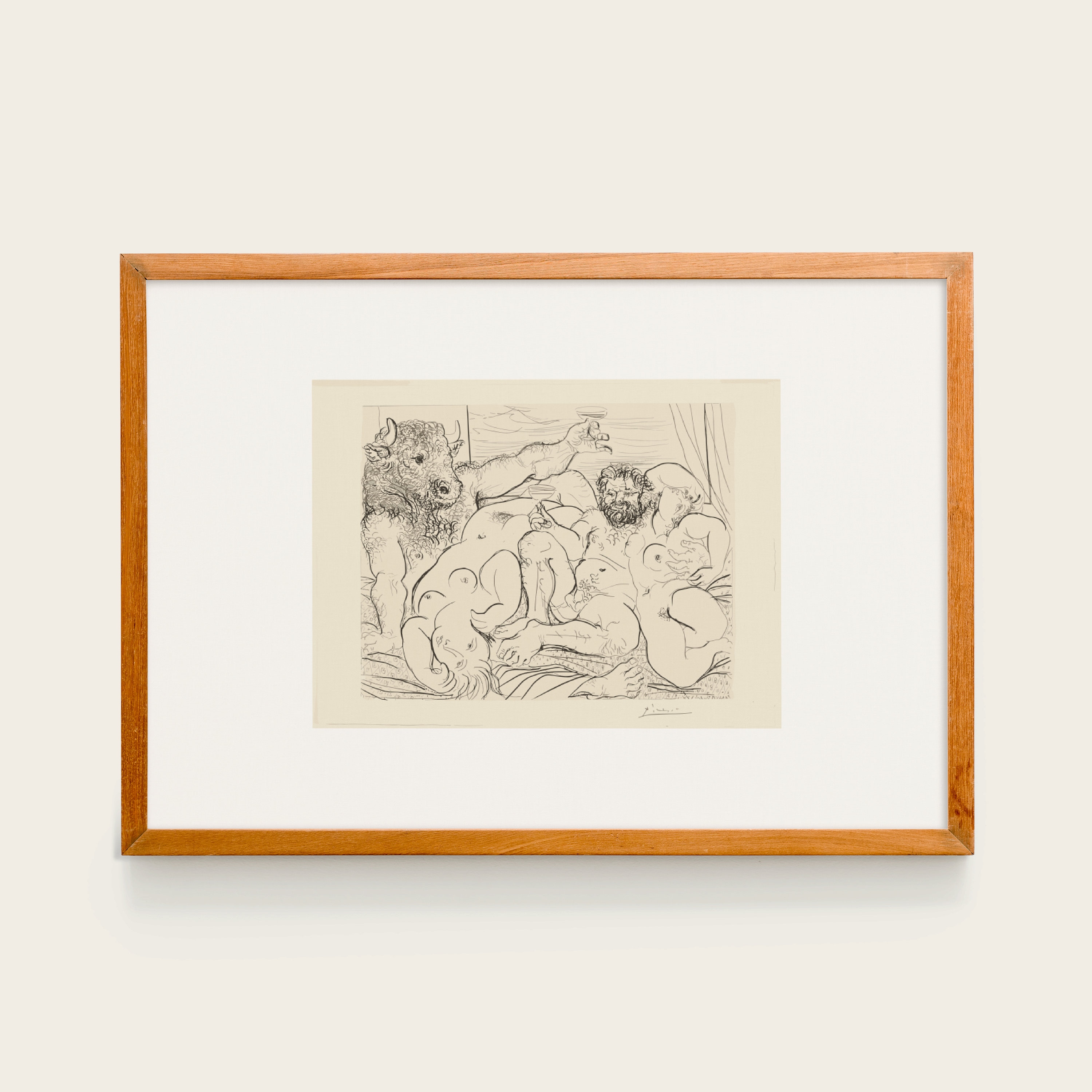 Picasso minotaur - Etsy 日本