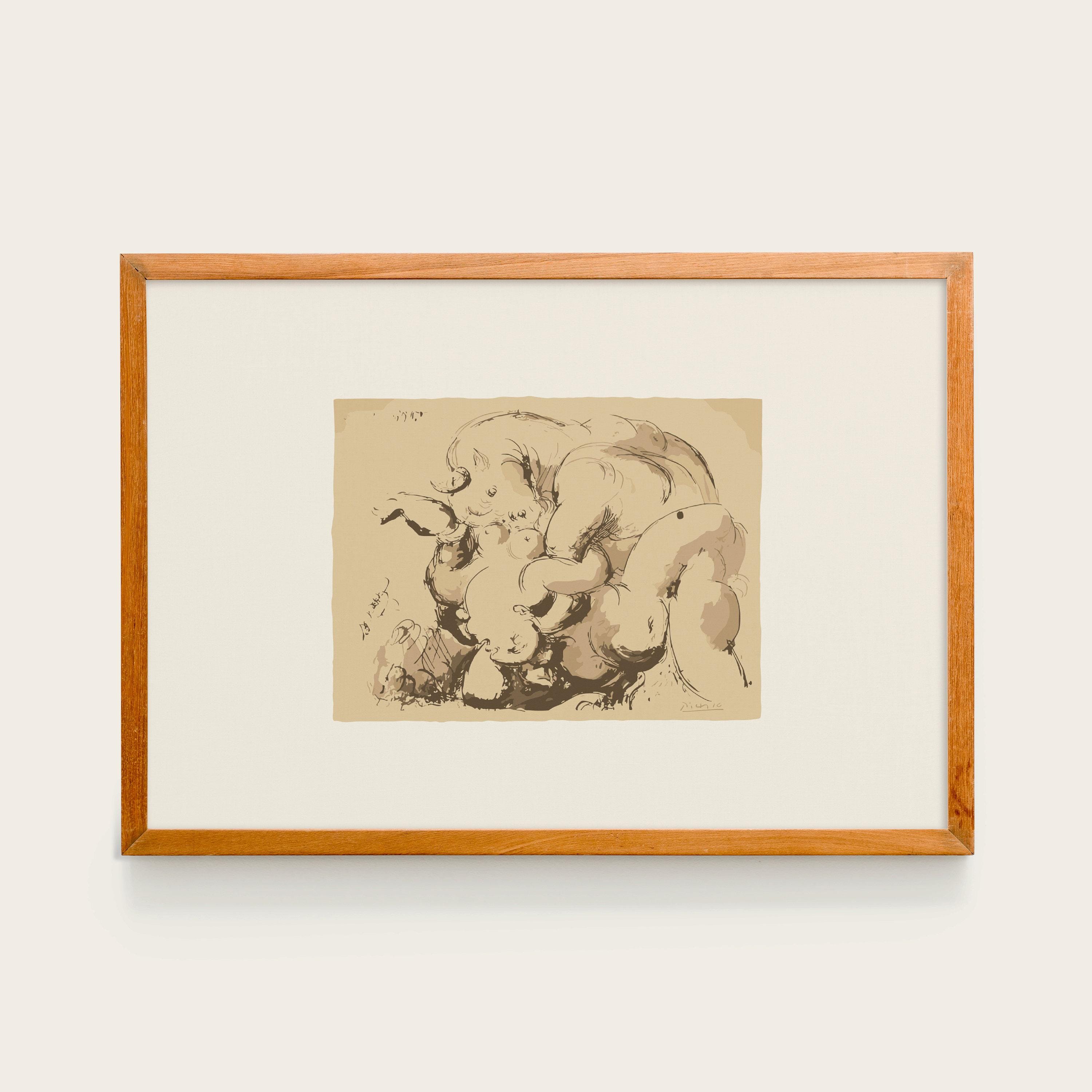 Picasso minotaur - Etsy 日本