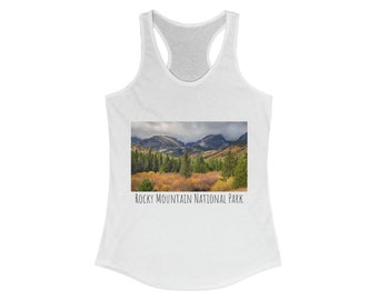 National Park Racerback Comfort Tank Top | Rocky Mountain