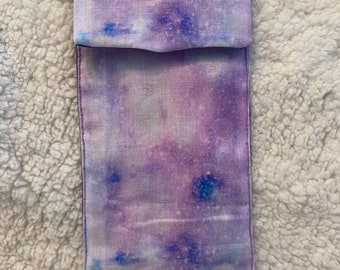 Estuche para gafas galáctico pastel, estuche acolchado suave para gafas, funda para gafas de lectura, estuche para gafas, estuche de tela para gafas, estuche para gafas.