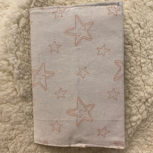 Stars passport cover, travel accessory, travel gift, passport case, handmade fabric passport cover, reusable passport cover, passport holder