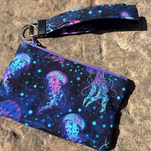 Qualle Geldbörse, Kartenhalter, Geldtasche, Geldscheinhalter, Bankkartenhalter, Reisekartenhalter, Geschenkkartentasche, Kartengeldbörse