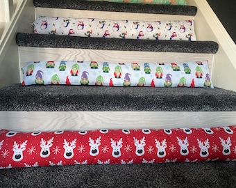 Tochtstrip, milieuvriendelijk, deurkussen, energiebesparend, gezellig interieur, kerstdecor, kerstthema