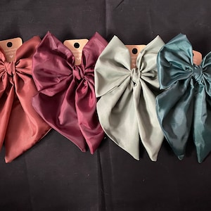 Satin Haarspangen, Haarschmuck, Haarspangen, Geschenke für sie, Haarnadel, Partygeschenk, Schulanfang, hübsche Haarspange
