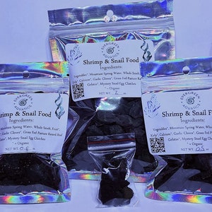 Aquatic Snail and Shrimp Food Dehydrated Snello for All Invertebrates