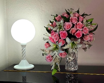 Personalized Moon Night Light, 3D Printed, Moon Globe Lamp, Personalized Desk Light, Room Office Home Decoration, Gift for Space Lovers