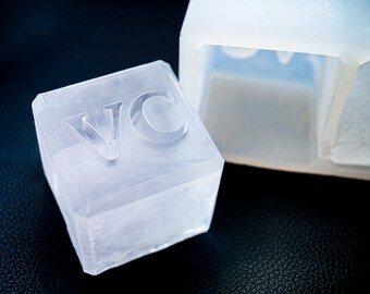 Personalized Silicone Cocktail Ice Cube Mould, Custom Whiskey Ice Cube Tray, Customized Silicone Ice Mold, Ice Stamp