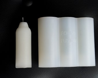 UCO Compatible Candle Silicone Mould, Silicone Mold for 3 UCO Original Lantern Compatible Candles, for Emergency Situations.