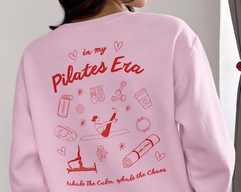 In My Pilates Era Sweater – Cozy Pilates Gift for Her or Bestie