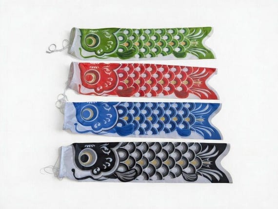Koinobori Japanese Koi Carp Fish Kite Large 70 Cm (27