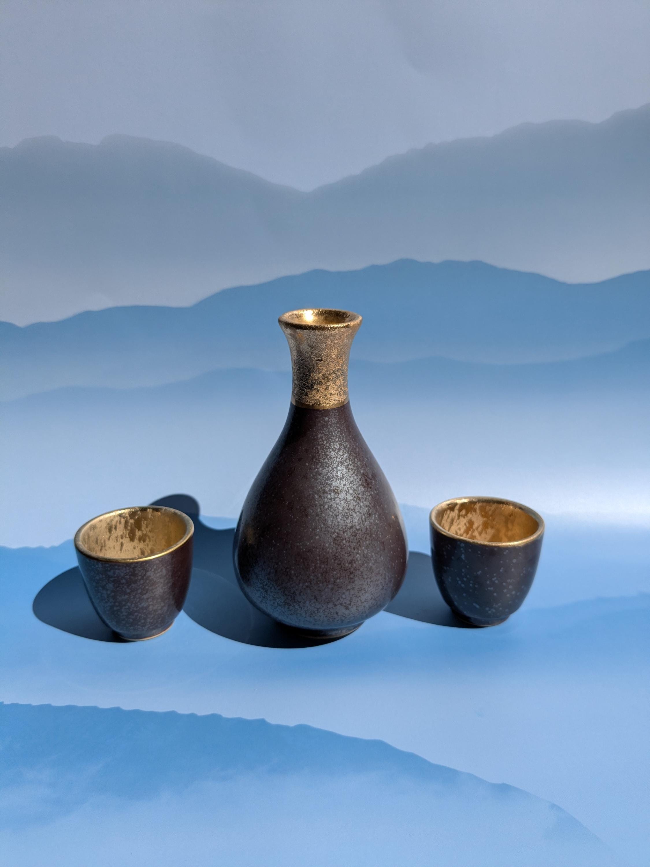 Vintage sake set - Etsy 日本