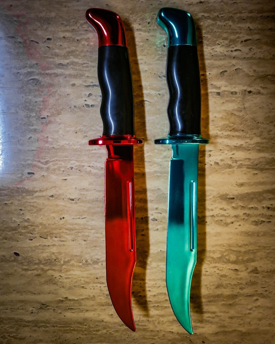 Custom Chrome Scream Ghostface Knife you Choose Color Etsy