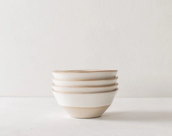 Minimal Bowl | Stoneware - Artisan Minimal Bowl - Stoneware Pottery Bowl - Luxury Bowl - Handmade Dinnerware Bowl - Minimal Stoneware Bowl