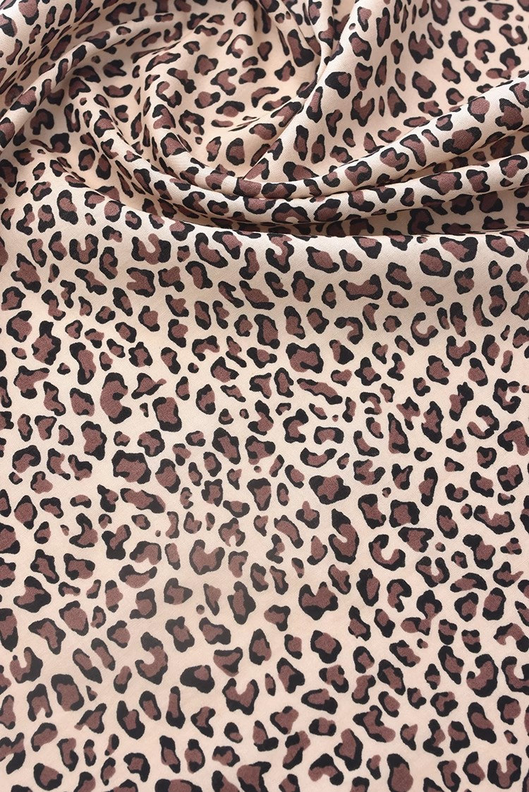 Leopard Vegan Fabric C.C Panama main image 0