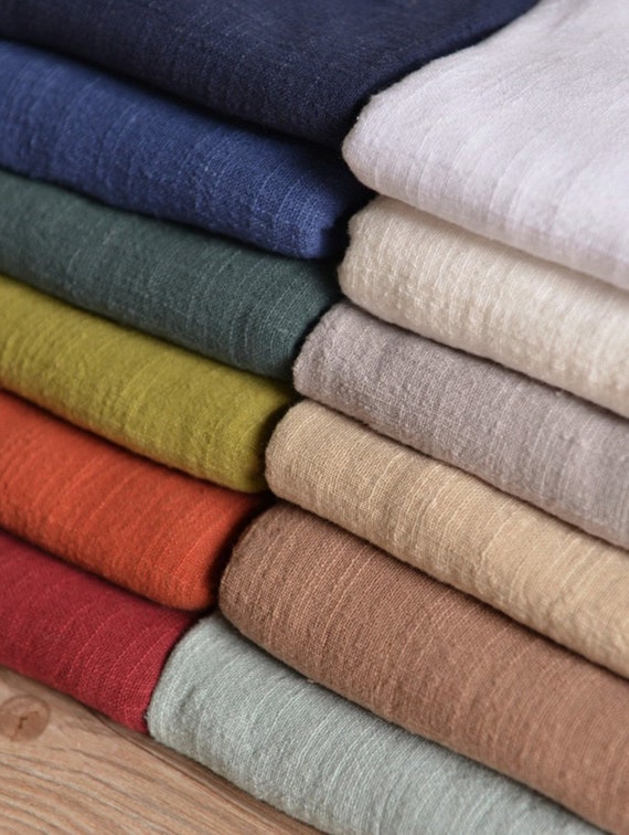 Cotton Linen Blended Fabric, Sewing, Pure and Fresh, Delicate and