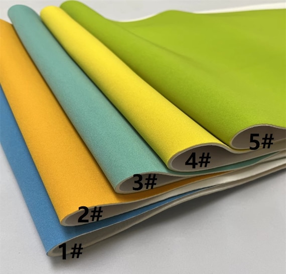 53 inches width, 2mm thickness, A half yard, Neoprene Fabric, Soft Stretch, Waterproof, Diving cloth, Vacuum cup Fabric, A half yard (N003)