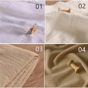 Cotton Linen Blended Fabric, Sewing, Pure and Fresh, Delicate and ...