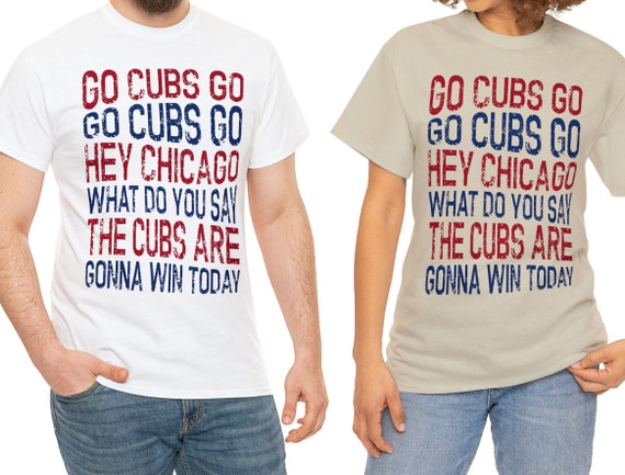 Chicago Cubs Shirt Go Cubs Go Shirt Chicago Baseball 