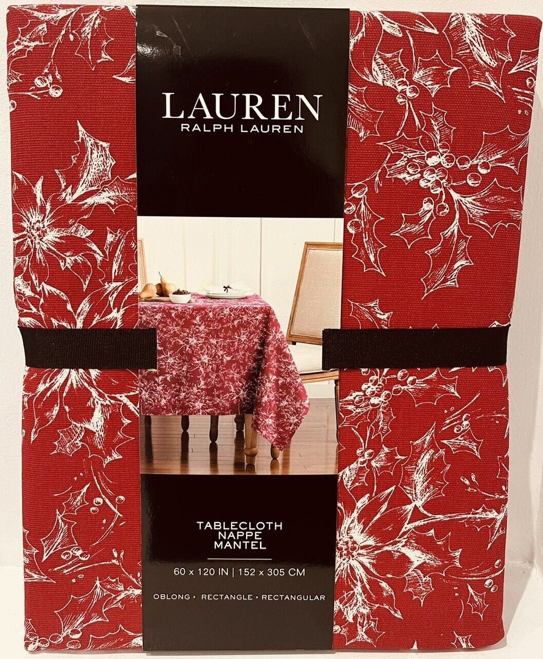RALPH LAUREN Two Pack Multicoloured Plaid Kitchen Towels 63x76cm 
