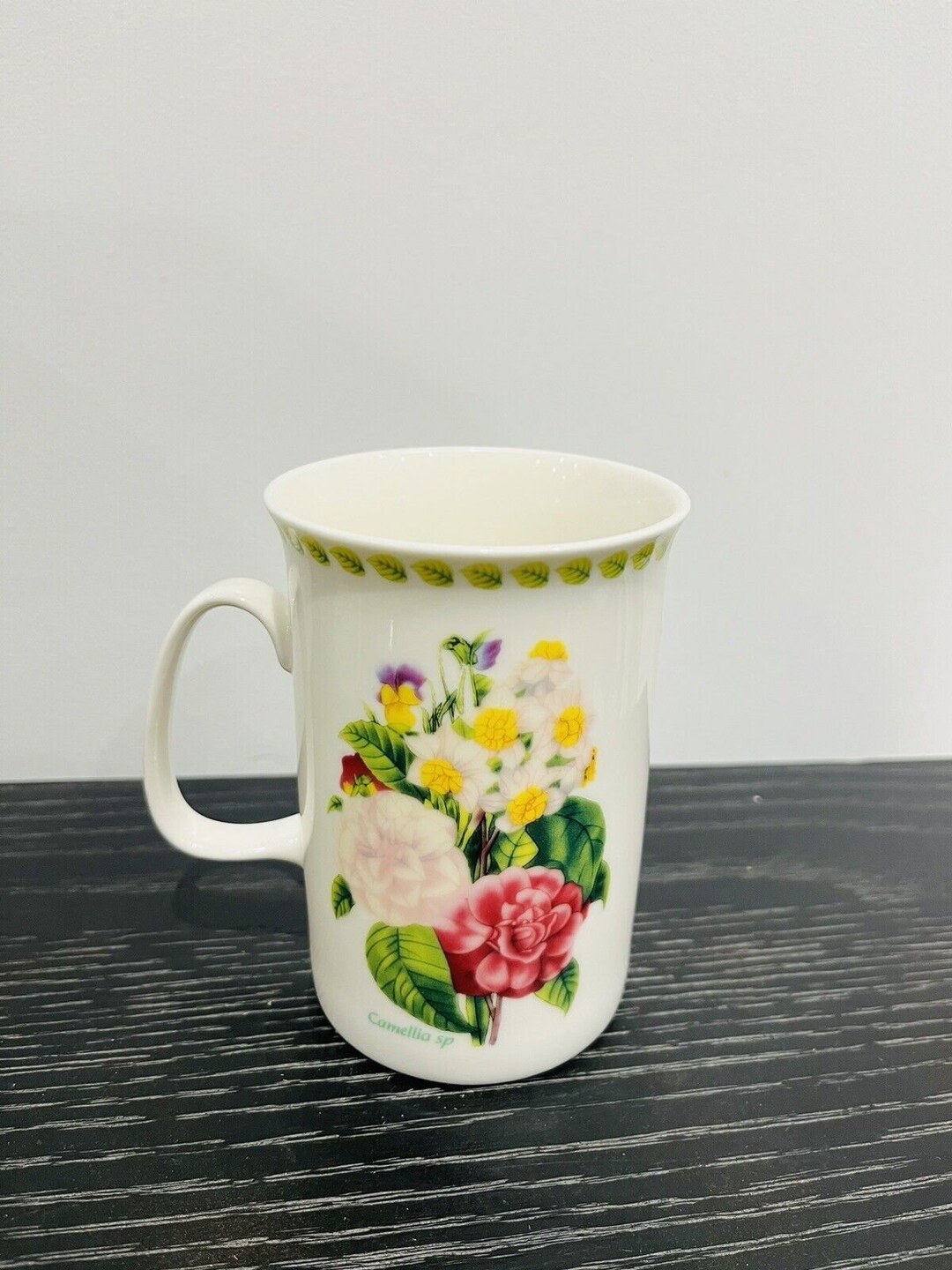 Waterside Fine China Floral CAMELLIA & ANEMONE Mugs Etsy