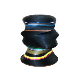 Buzōra 3D Printed Stool - Round Organic Shape Plastic Stool