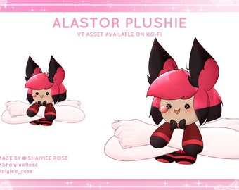 Peluche de Alastor en 2D - VTUBER ASSET