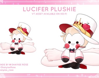 Peluche de Lucifer de L2D - VTUBER ASSET