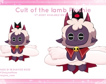 Cult of the Lamb Plushie || VTUBER ASSET