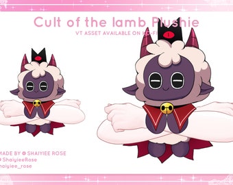 Cult of the Lamb Plushie || VTUBER ASSET