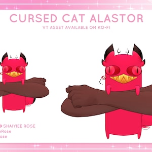 Cursed Cat Alastor L2D - VTUBER ASSET