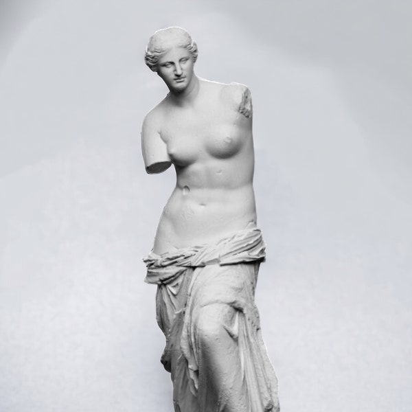 Vénus de Milo Aphrodite grecque Sculpture imprimée en 3D Art décoration de la maison Statue d'entrée