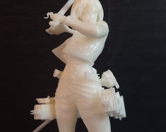 Mikasa Ackerman Attack on Titan Figure – Shingeki no Kyojin 3D Printed Anime Statue
