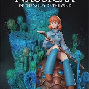 Nausicaä of the Valley of the Wind collectible 3D figure / Studio Ghibli / model kit for painting or display / designed by nom nom figures