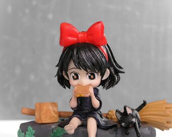 kiki　フィギュア Kiki's From Kiki's Delivery Studio Ghibli 3D Resin Figure