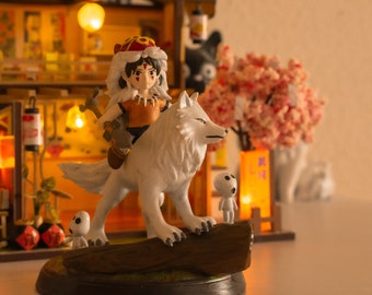もののけ姫フィギュア – スタジオジブリにインスパイアされた3D