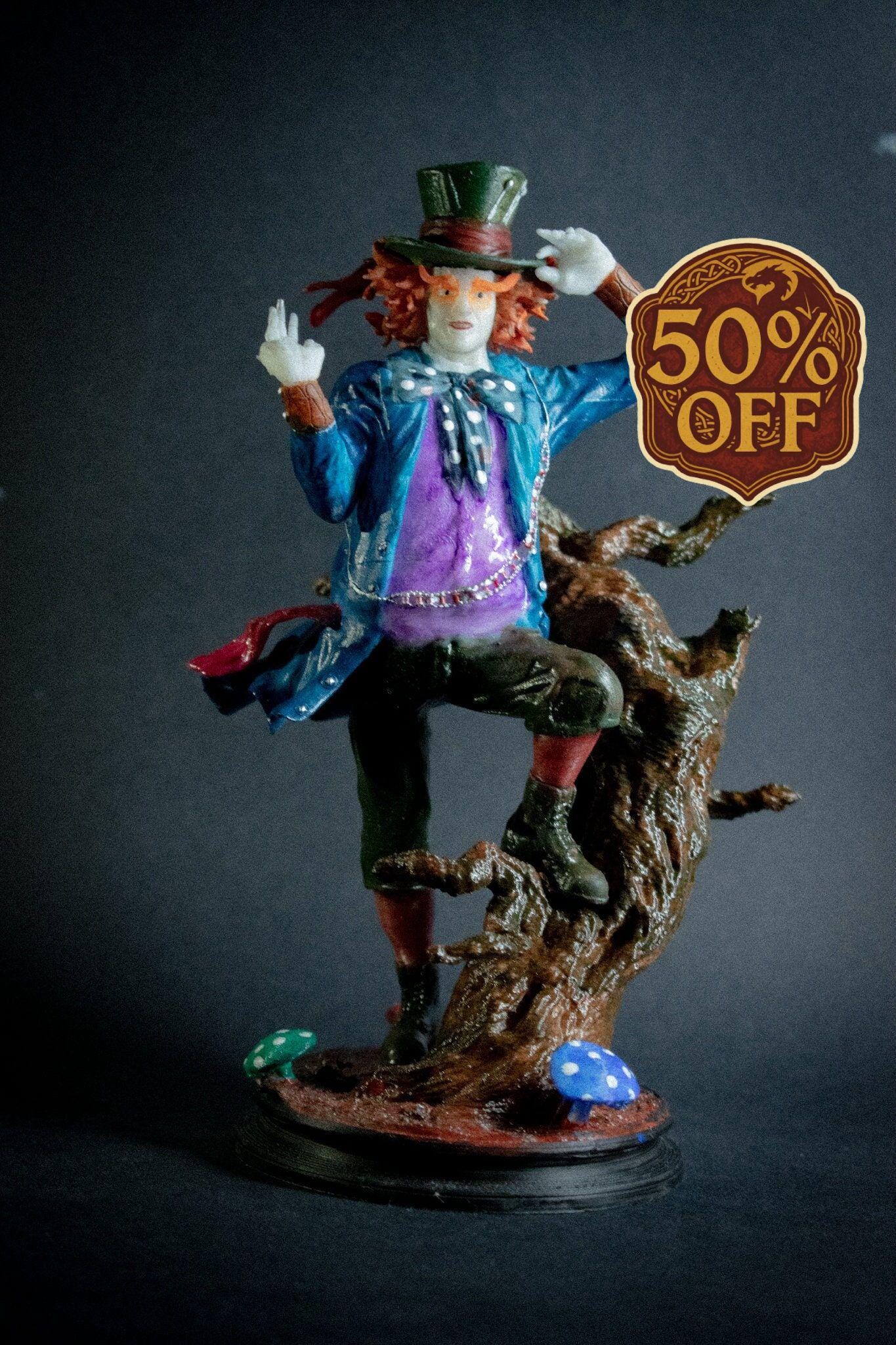 未開封　Alice in Wonderland Mad Hatter フィギュア Mad Hatter 3D Figure / 3D Figurine / Wonderland / Alice in