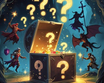Pacote de Monstros Misteriosos – Conjunto Aleatório de Miniaturas de Resina para RPG de Mesa | Miniaturas Premium de Fantasia para D&D