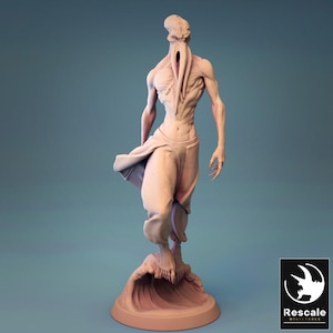 Mindflayer Miniature – DnD 28mm 32mm Tabletop RPG Figurine | 3D Printed Resin Unpainted | Premium Fantasy D&D Miniature Mini Figure Figurine